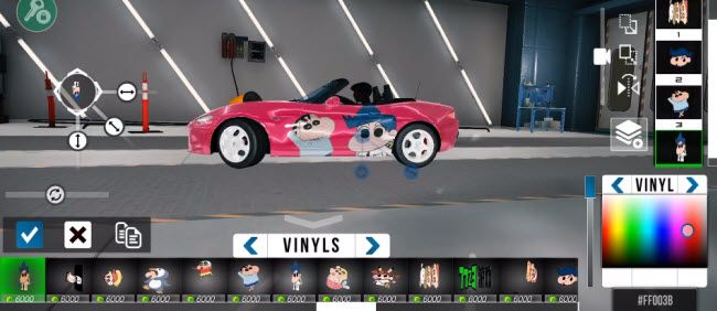 手動擋停車場蠟筆小新版