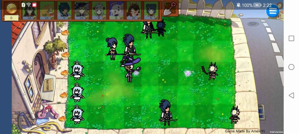 植物大戰僵尸原神版刻晴(GenshinVSHilichurl)