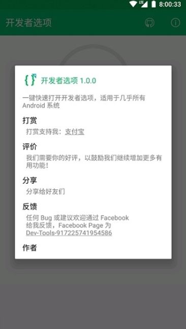 開發者選項(Developer Options)