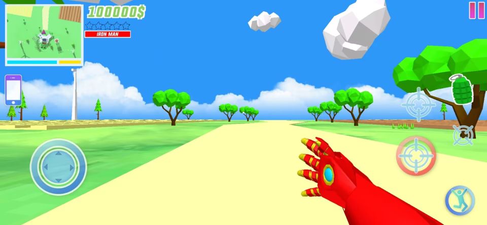 沙盒模擬器鋼鐵俠模組