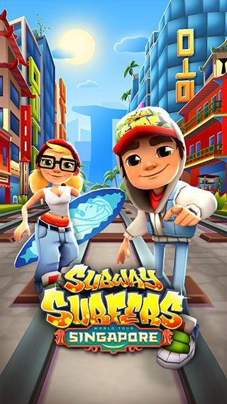 地鐵跑酷國際服全皮膚全滑板解鎖版(Subway Surf)