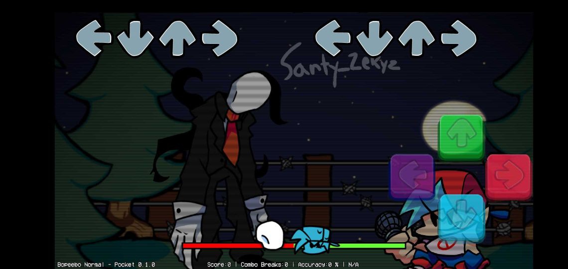 周五夜放克瘦長鬼影模組(FnF Pocket)