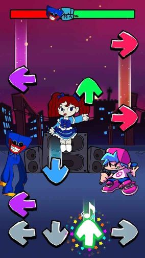 周五夜放克波比游戲時間版(Huggy Wuggy FNF Full Mod)