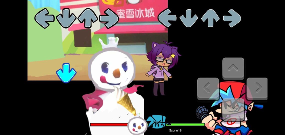 周五夜放克蜜雪冰城模組