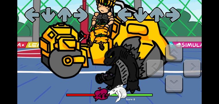 周五夜放克哥斯拉模組(Friday Night Funkin)