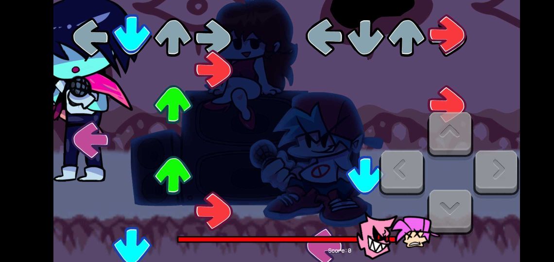 周五夜放克三角符文模組(Friday Night Funkin)