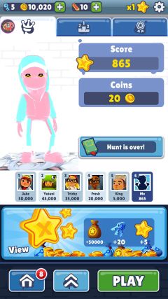 地鐵跑酷星宿2.0