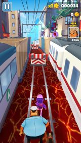 地鐵跑酷巖漿版本