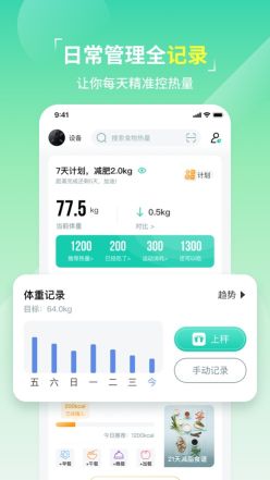 熱量減肥法app