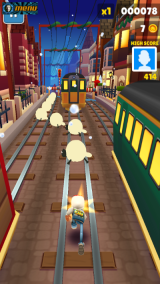 地鐵跑酷小羊金幣版本