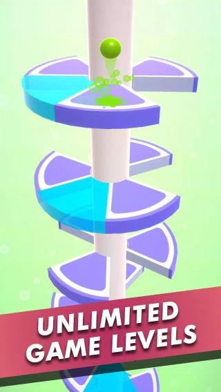 螺旋跳躍水果(Helix Jump Fruit 3d)