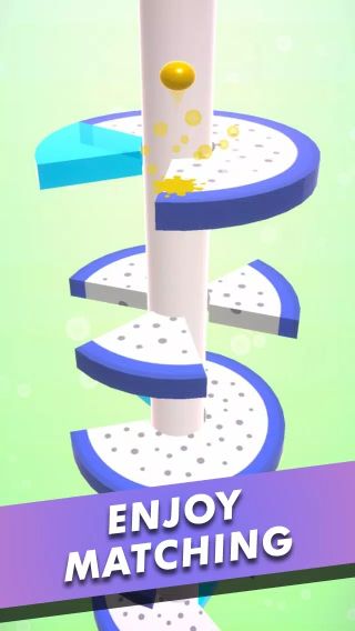 螺旋跳躍水果(Helix Jump Fruit 3d)
