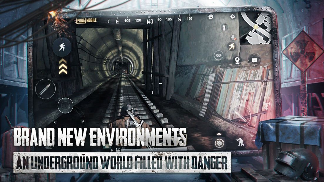 pubg國際服地鐵逃生最新版本(PUBG MOBILE)