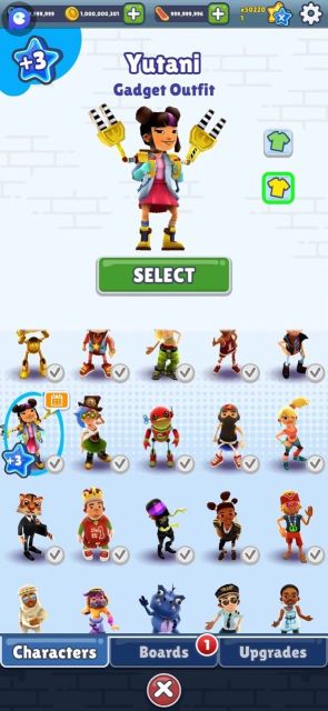 subwaysurf國際版全人物(Subway Surf)