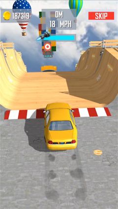 特大坡道特技車(Mega Ramp Car Jumping)
