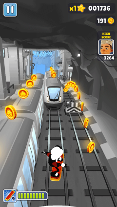 地鐵跑酷黑白摩納哥(黑白摩納哥)