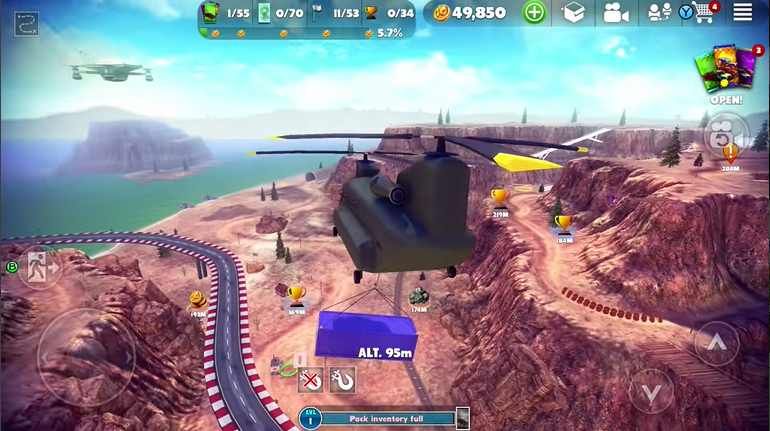 脫離道路最新版無限金幣汽車全解鎖