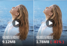 在線對(duì)視頻文件進(jìn)行無損壓縮