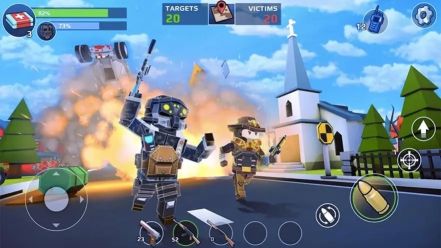 像素槍戰(zhàn)吃雞游戲大全