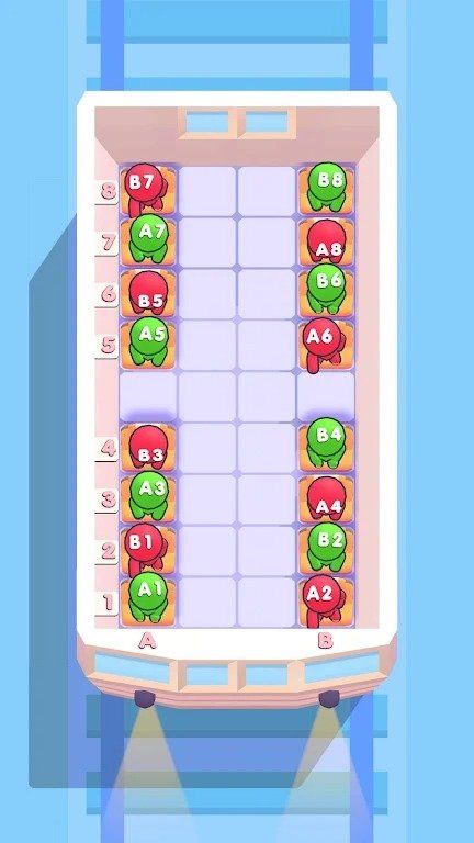 座位巴士排序(Seat Sort 3D:Bus Game)