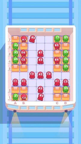 座位巴士排序(Seat Sort 3D:Bus Game)