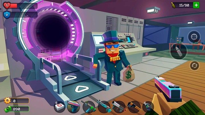 像素人大戰(zhàn)僵尸