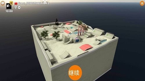 火柴人滑板之戰(Stickman Skate Battle)