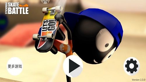 火柴人滑板之戰(Stickman Skate Battle)