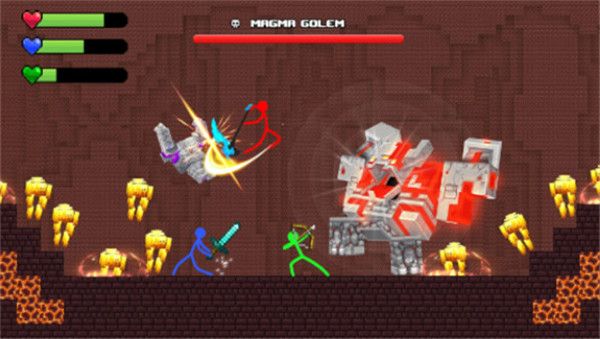 火柴人格斗工藝冒險(Stick Craftman)