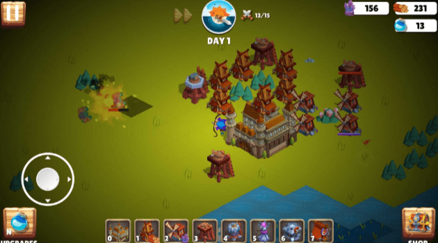 夜幕降臨僵尸入侵