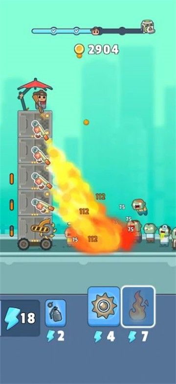 武器移動塔(TOWERds)