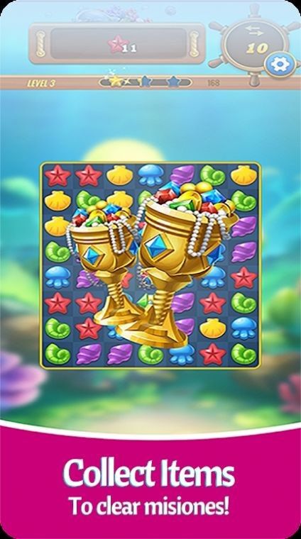 海洋沖擊賽3(Ocean Blast Match 3)