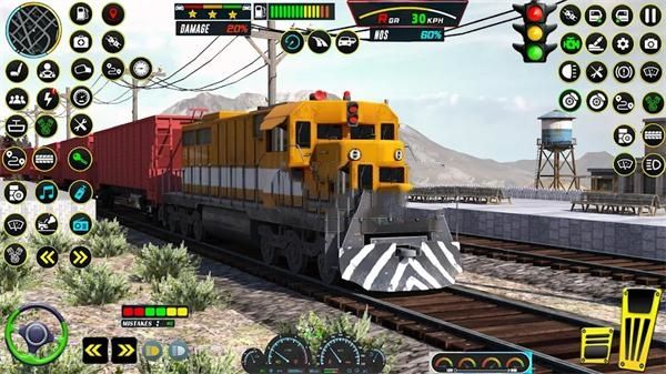 模擬美國火車(City Train Driving-Train Games)