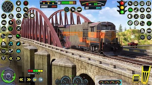 模擬美國火車(City Train Driving-Train Games)