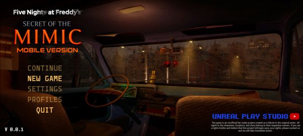 玩具熊五夜后宮模仿者的秘密