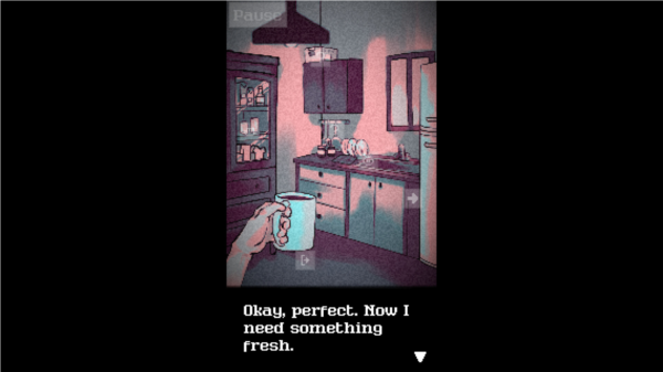 抬頭只見天花板