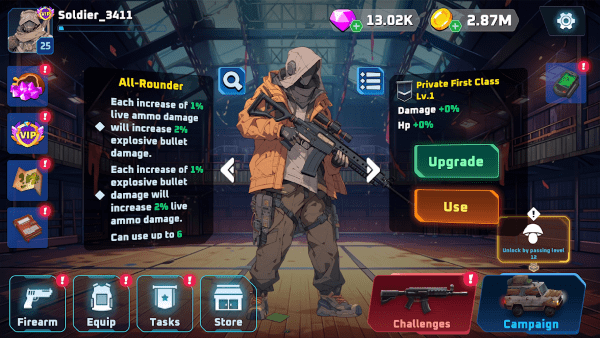 子彈風(fēng)暴僵尸浪潮