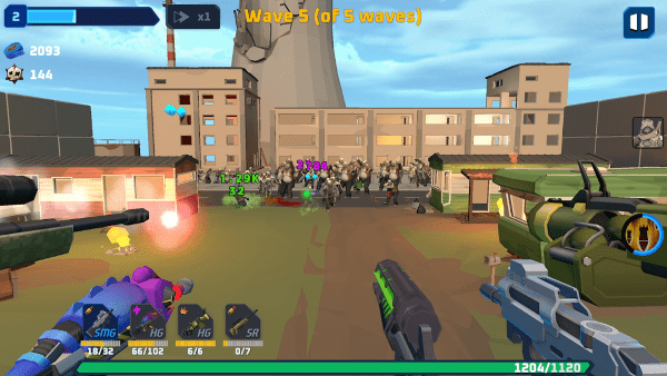 子彈風(fēng)暴僵尸浪潮