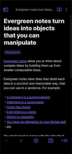 Obsidian黑曜石筆記