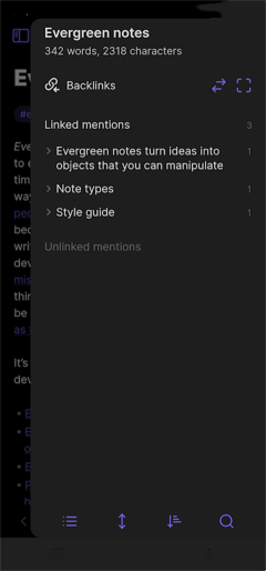 Obsidian黑曜石筆記